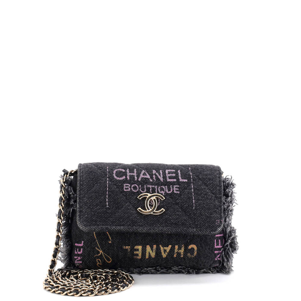 Chanel Denim Mood Flap Clutch With #264242C29B